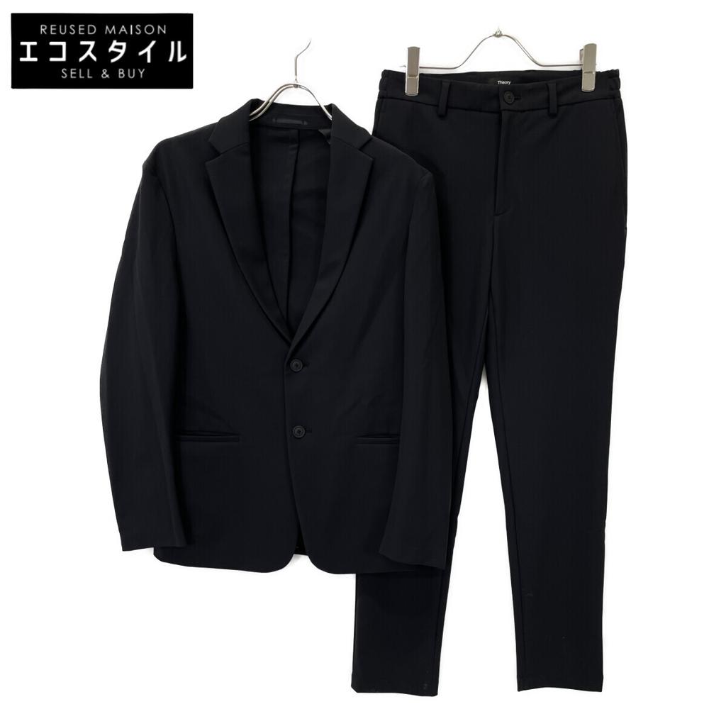 Theory Black Precision Ponte Blazer/Pant Set Suit Setup Jacket: 36 / Bottoms: 28 blackUsed