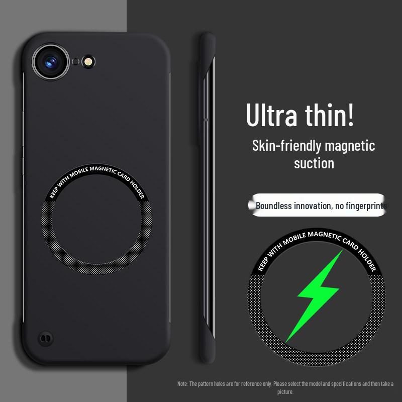 

Compatible with Apple 17e Phone Case: New Magnetic Borderless, Ultra-Thin, Drop-Proof Protective Case with a High-End Feel. iPhone 17E