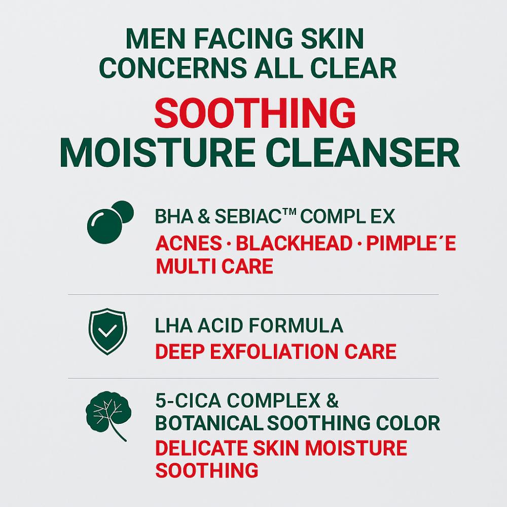 [Dr.g] RED BLEMISH FOR MEN GENTLE CLEANSING FOAM 150ml
