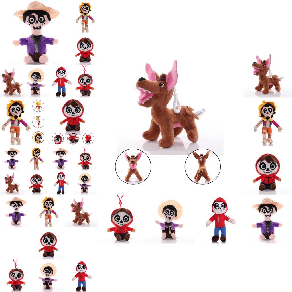 Premium Quality Coco Plush Toys Miguel Hector Dante Dog Soft Toy Doll For Kids Gifts