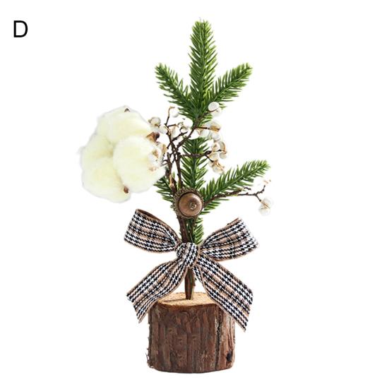 Urlaub Fake Tree Branch Berry Flower Christmas Showcase Ornament Desktop Decor