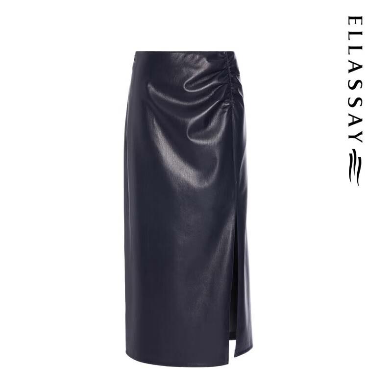 ELLASSAY Elegant Slit Midi Skirt