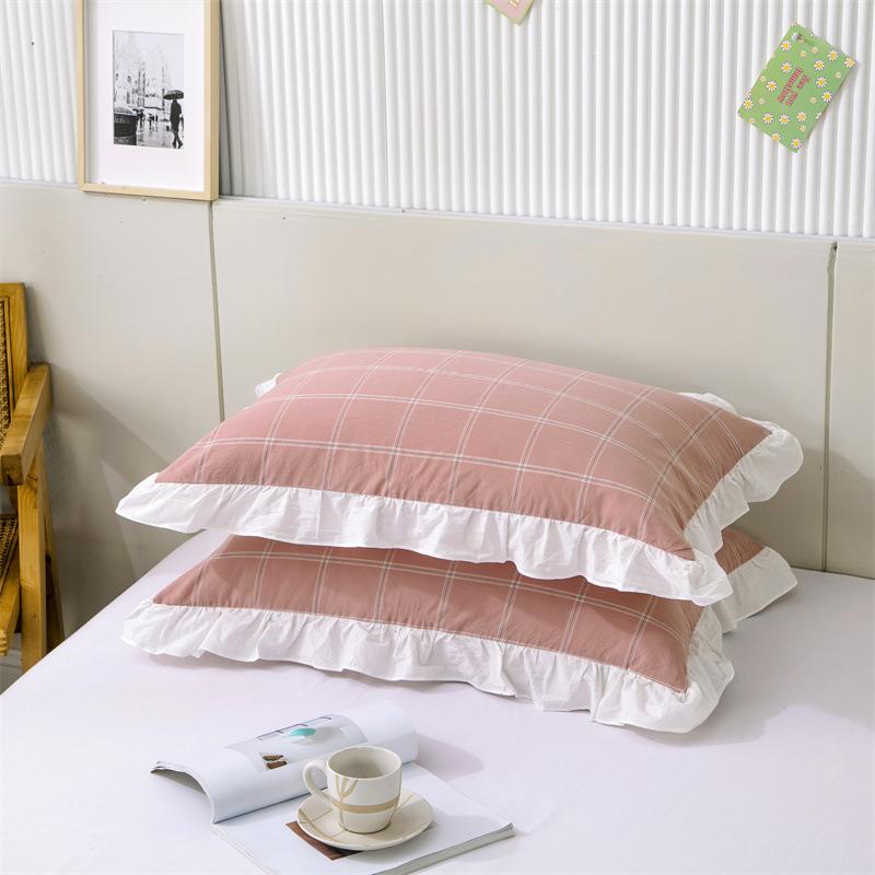 A Class Washable Cotton Pillowcase Set Of 2 Pure Cotton Zippered Pillow Covers Soft And Breathable Pillowcases For Comfort And Style