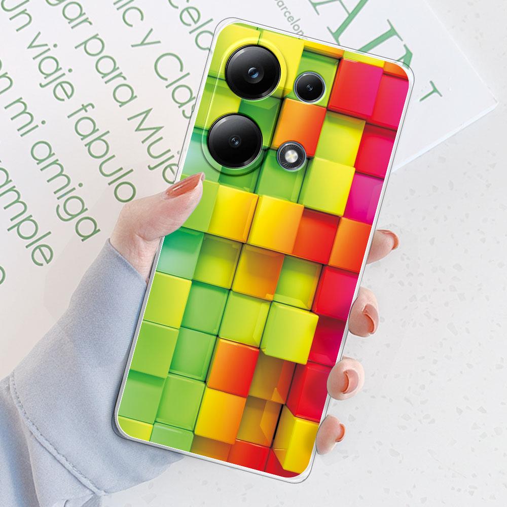 Für Redmi Note 13 Pro Hüllen Abdeckung Für Redmi Note 13 Transparent Schutz Weiches Silikon Handyhülle Funda oder Redmi Note 13 Pro Plus Coque