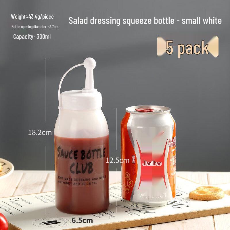 ZISIZ Large Capacity Silicone Squeeze Bottle