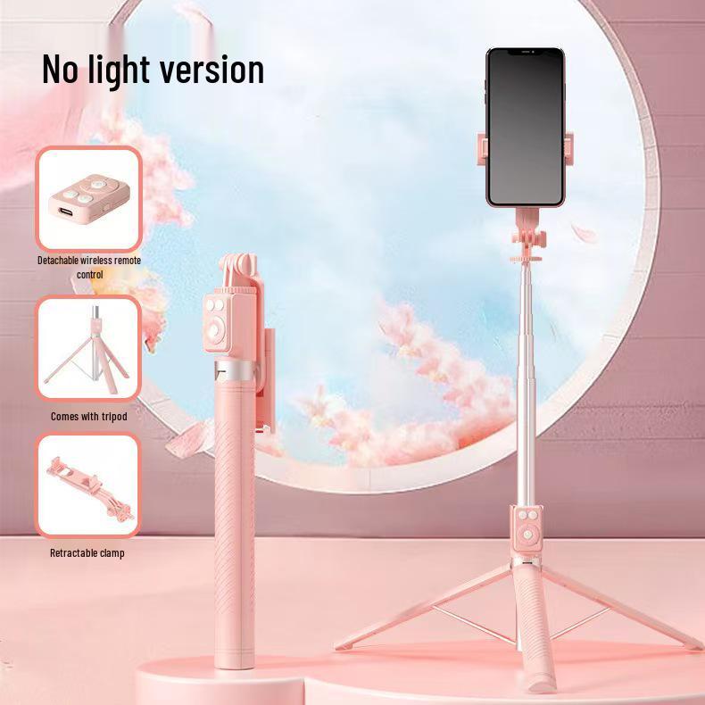 Multi-Functional Bluetooth Selfie Stick with Anti-Shake, Retractable Stand, and Portable Live Streaming Feature