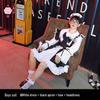 Carino Abito da Cameriera Quotidiana - Set Vestito Lolita Giapponese per Donne