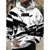Men's Plus Size Hooded Sweatshirt