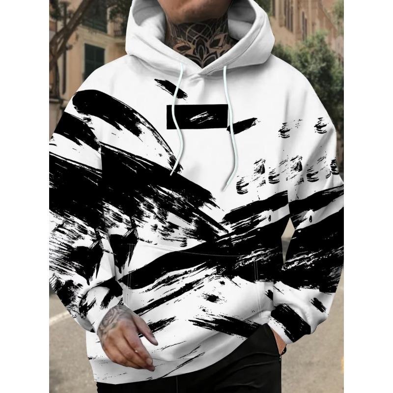 Men's Plus Size Hooded Sweatshirt