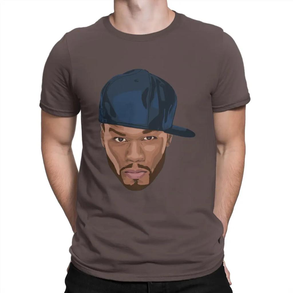 Popular American Rap Singer Unique TShirt 50 Cent Casual T Shirt Newest T-shirt For Adult Unisex