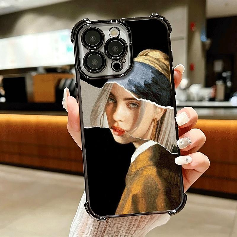 Hit Me Hard and Soft B-BillieS Soft Phone Case For iPhone 15 16 17 Air 14 Pro Max 16E Plus 13 12 Mini Plating Anti-Fall Fundas