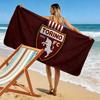 Torino FC Print Beach Towel, Large Soft Quick Dry Towel for Beach Camping Swimming
