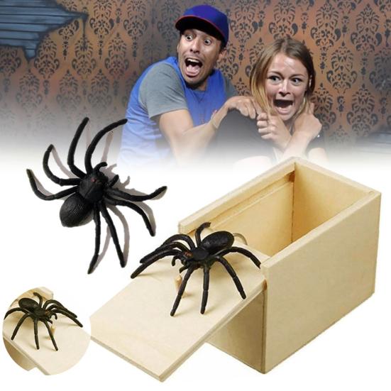 Magic Scary Spider/Mouse/Scorpion Prank Box Joke Gag Trick Play Kids Adult Toy