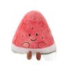 Shape Plush Watermelon Doll With Embroidery Design For Playroom Decor And Gift
