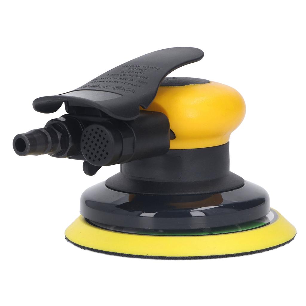 Slefuit cu aer din aliaj de zinc Funcționare stabilă Lustruire rapidă Slefuitor orbital aleatoriu cu aer de 5 inci pentru