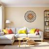 Fancy Metal Wall Clock for Home Decor – Stylish Living Room & Bedroom Watch, Designer Wallclock, Big Size Hanging Watch