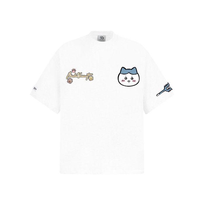 

2025 New Retro Unisex Pure Cotton Short Sleeve T-Shirt - Trendy Loose Fit for Summer L белый