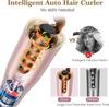 Automatic Curling Iron, Automatic Curling Wand with 4 Temperatures and 3 Timers and LCD Display, Dual Voltage Auto Shutoff Rotating Iron