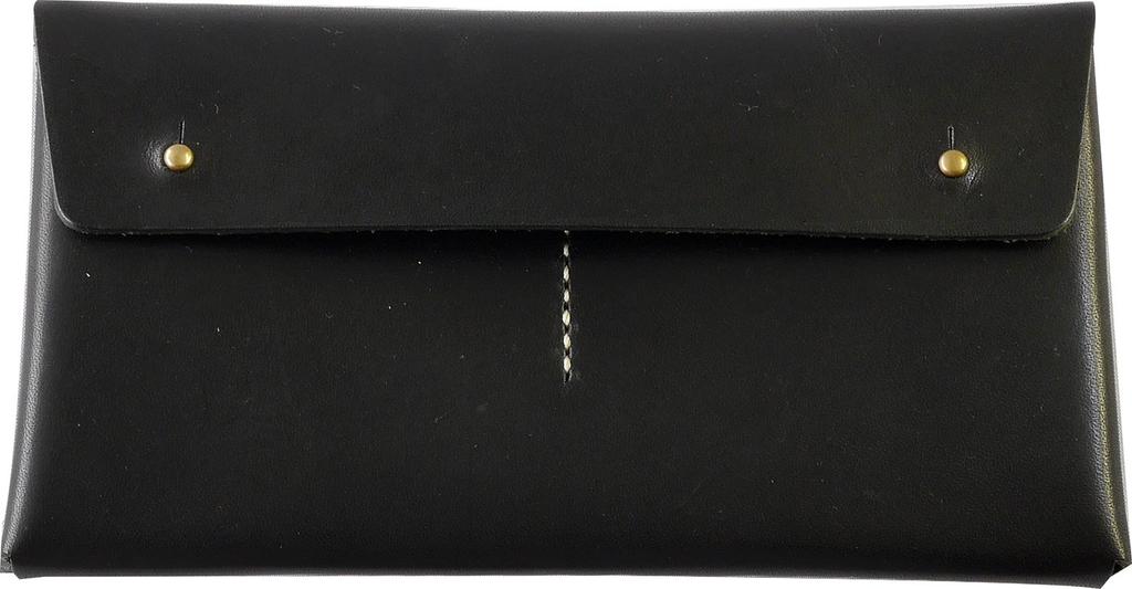 SEIWA Leather Kit makeU x .URUKUST Long Wallet Black