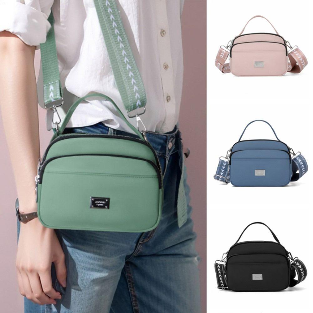 Multi pockets Single Shoulder Bag High Quality Women Handbag Fashion Cross Body Bag  Female