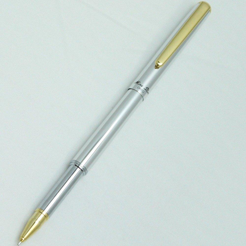 Auto Mechanical Pencil Mine Slim Sharp Silver SP-10S