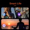 2025 New Men's Smart Watch Bluetooth Call 1100mAh Large Battery 60 days standby time 2.01 inch Screen IP68 Waterproof Motion Tracker