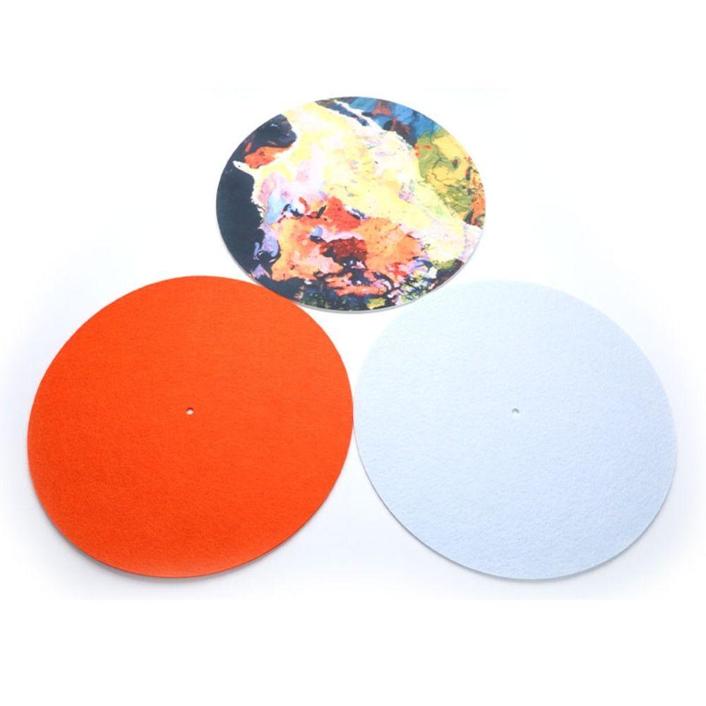 3mm Thick Felt Turntable Platter Mat Turntable Mat  for LP Vinyl Record/Phonograph Turntable/CD