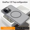For OnePlus 13T Case Hard Transparent Magnetic Magsafe Shockproof Protective Back Cover Case For One Plus 13T 1+13T Phone Shell