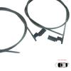 BSR13 Panoramic Sunroof Sun Blind Cables for Mercedes C Class Coupe CL203 2001-2008 CLC Class CL203 2008-2011 2037800289 2037800189