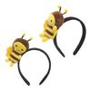 Bihuvudband Hårband Plysch Hårbygel Djurhuvudband Cosplay Party Håraccessoar för Fest