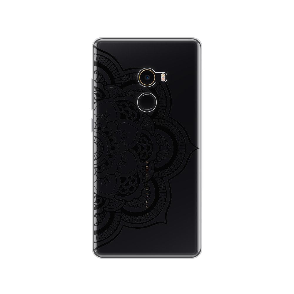 Měkké silikonové pouzdro TPU pro Xiaomi Mix 2 pouzdro pro Xiaomi Mi Mix 2 Mix2 zadní kryt 360 plný ochranný transparentní coque