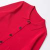 Spring 2025 Women's Versatile Knit Cardigan: Elegant, Commuter-Friendly Lapel Design