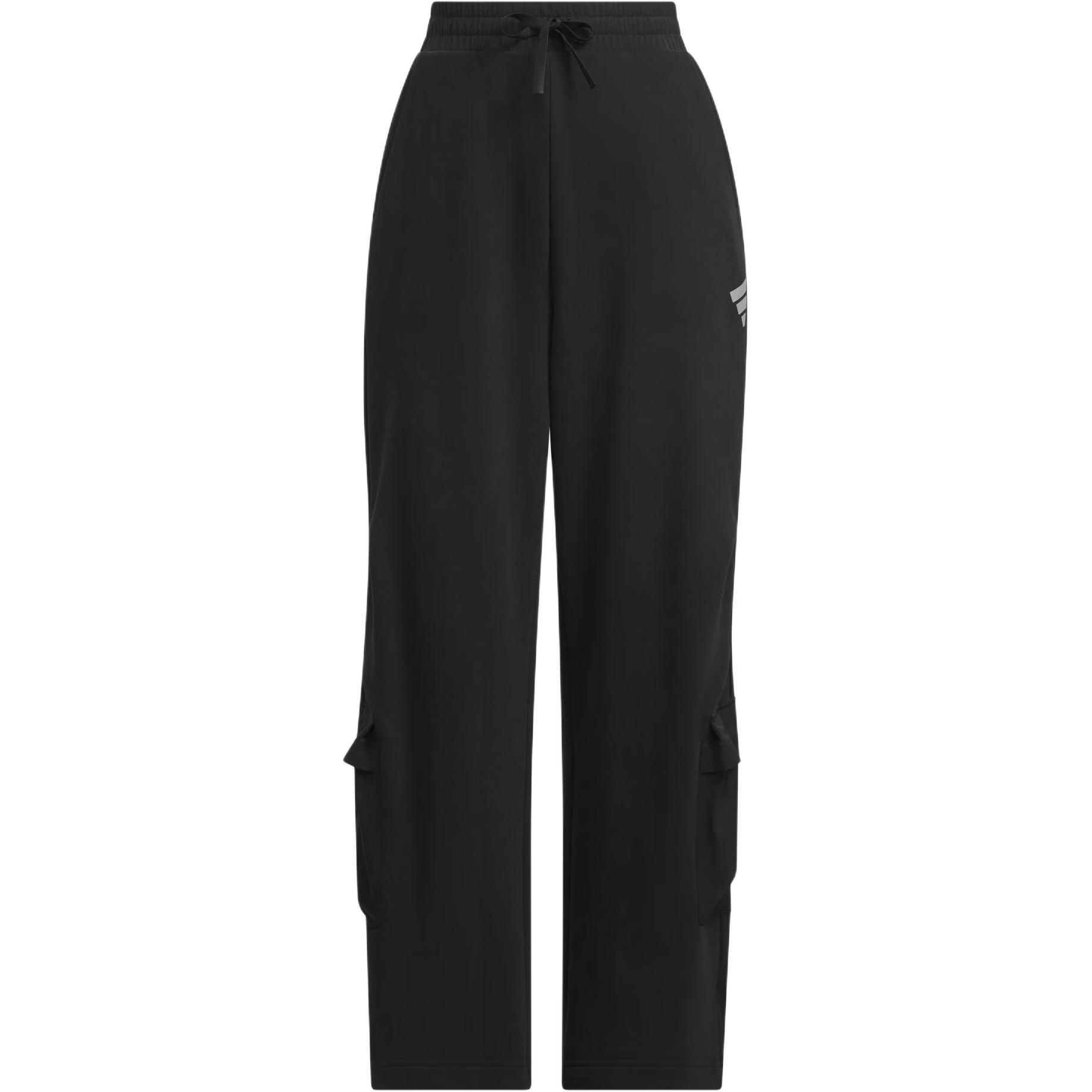 

Adidas FOS FW25 Джоггеры в стиле будущего Вязаные Свободные Со средней посадкой На кулиске Повседневные брюки Женские джоггеры KS0076 L