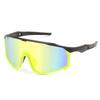 Sports Single Adjustable Nose PC UV400 Ergonomic Suitable for B1434 [FEISEDY] Sunglasses, Lens, Pads, Frame, Protection, Anti-Slip Temples, Design,