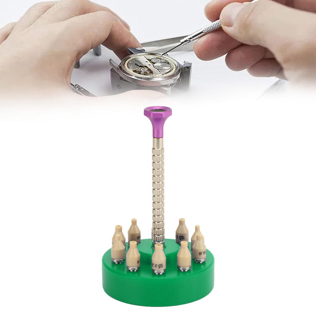 Watch Hands Fitting Tool 10 Sizes Setting Press Presser Setter Watch Needle Installation Tool for Watchmaker