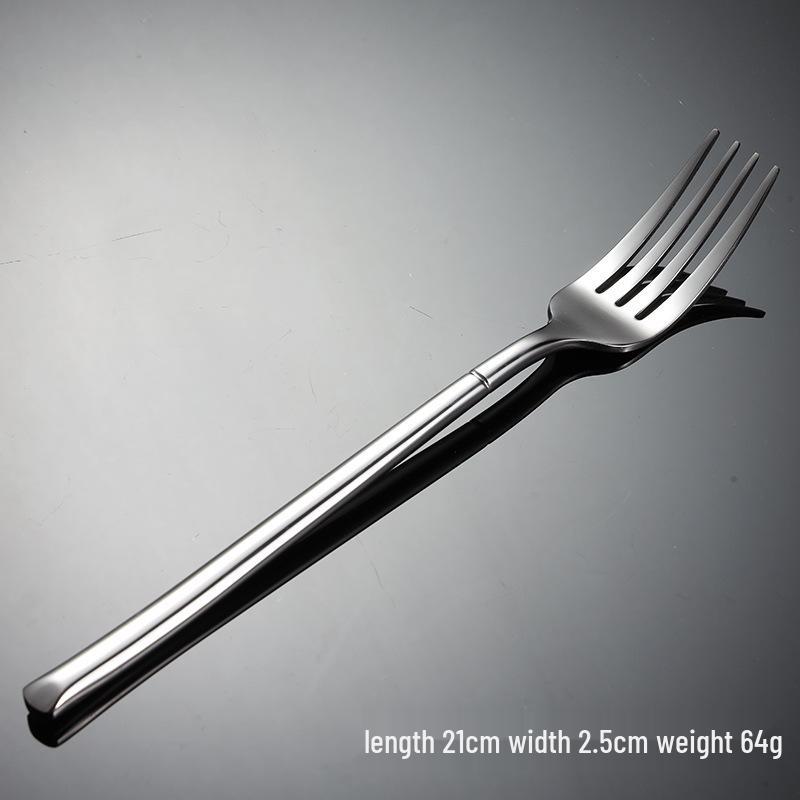 Multi-Spec Knight Mirror Polished Square Handle 304 Stainless Steel Cutlery Set