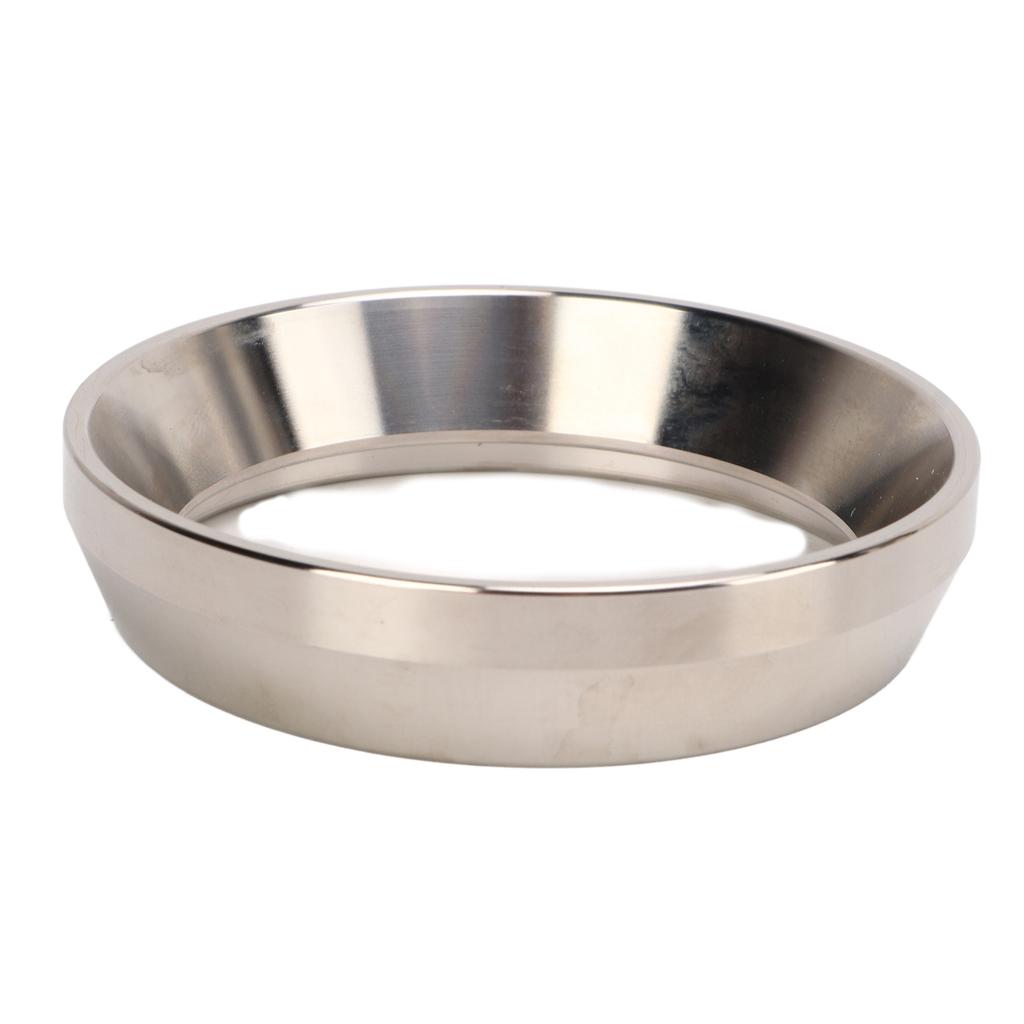 58mm Dosing Funnel Anti Flying Powder Stainless Steel Dosing Rings for Household Coffee Shop