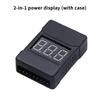 2-In-1 Lithium Battery Power Measurement Display Bb Ringing Low Voltage Alarm Electric Display Dual Function Buzzer 1-8S Module