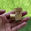L Shaped Garden Hose Fittings 3/4Inch 90 Degree Hose Swivel Elbow Connector for Irrigation and Car Washing Enduring