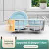 Telescopic Stainless Steel Sink Drain Basket Dishwashing Rack Kitchen Storage Organizer for Utensils And Dishes