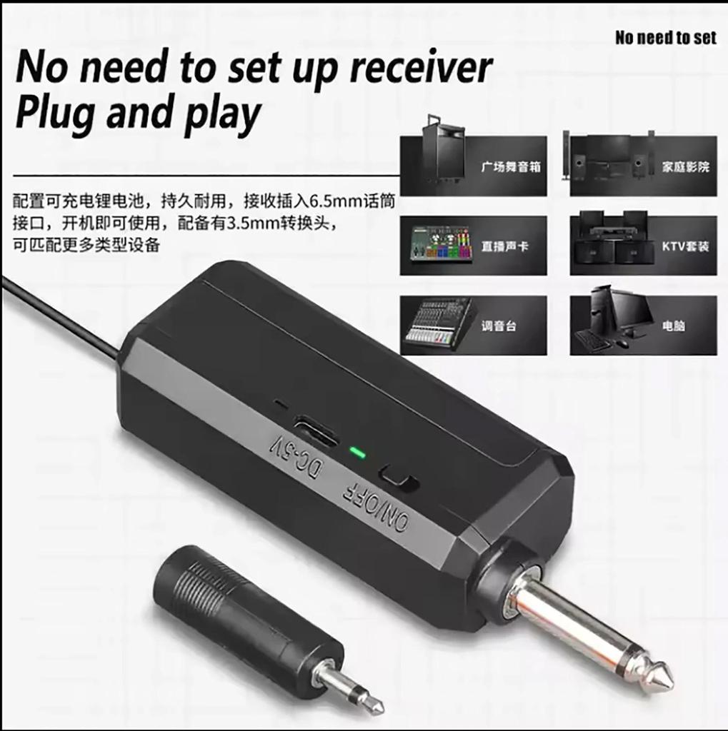 GAW-012E New Colorful Wireless Microphone Handheld Live KTV Professional Stage Performance Wireless Universal Microphone