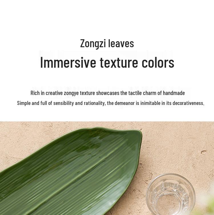 Prato Retangular Criativo para Sushi & Pastelaria - Design Japonês Zongye