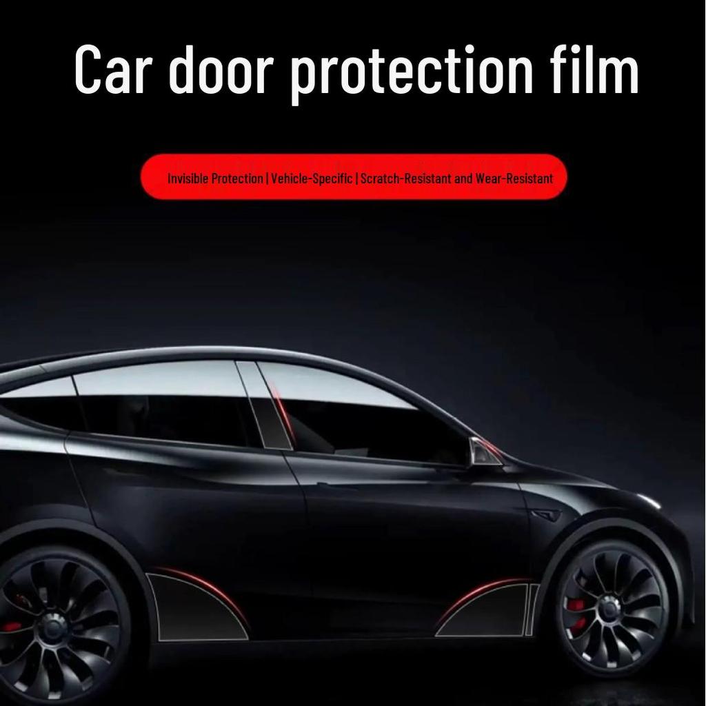 Protezione Angolo Porta Tesla Model Y/3 - Pellicola B-Pillar in TPU Antigraffio