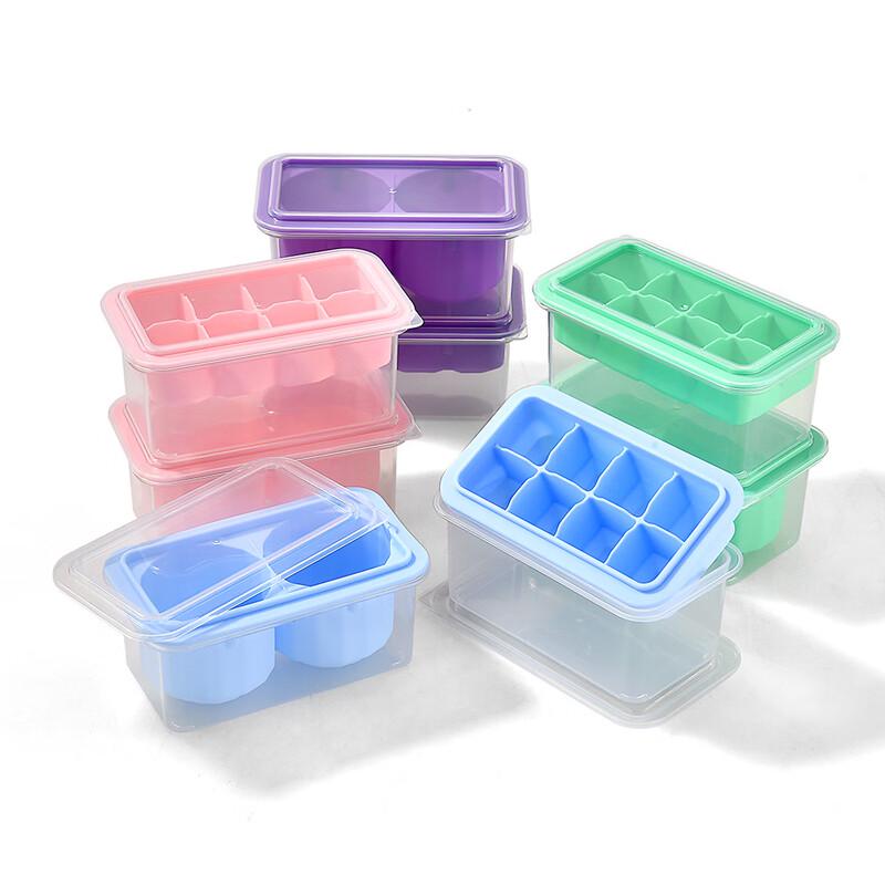 Lilang Silicone Ice Cube Tray and Storage Box