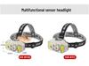 Portable USB Rechargeable Multifunctional Headlamp for Outdoor and Household Use