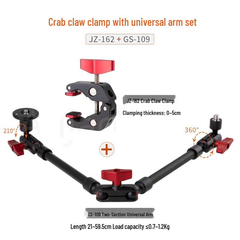 TEXIAN JZ-162 Crab Clamp & GS-109 Magic Arm Kit