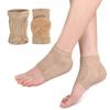 1Pair Silicone Feet Pads for Heel Socks Mesh Gel Heel Protector Sleeve Plantar Fasciitis Support Feet Care Skin Repair Cushion