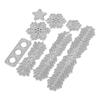 Christmas Die Cuts Carbon Steel Snowflake Pine Leaf Christmas Craft DIY Embossing Stencil Template