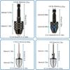 Schlüsselloses Bohrfutter, 1/4, 1/8, 1/16 Zoll Sechskant- und Rundschäfte Kleiner Bohrfutter-Wechseladapter