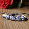 Elegant Ceramic Bead Bracelet Showcasing Traditional Craftsmanship And Modern Designs for Unique Oriental Aesthetic